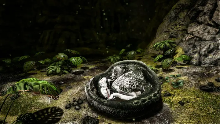 Sleeping Megalosaurus