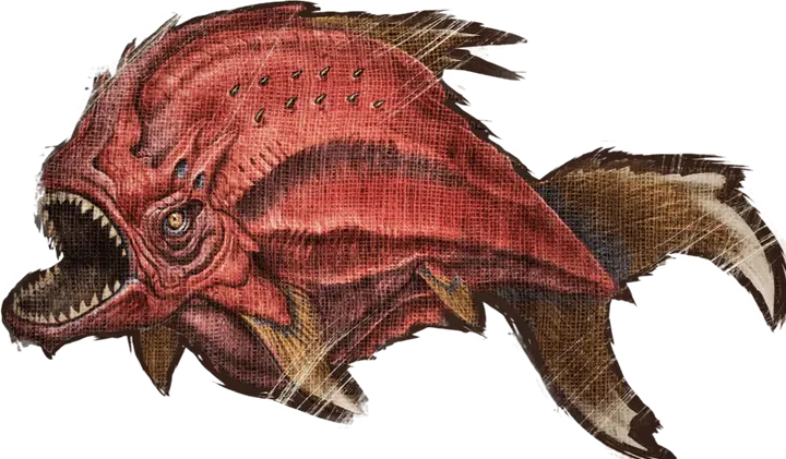 Render of a Megapiranha