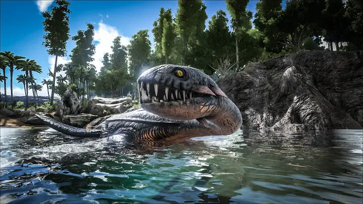 Official promo image of the Plesiosaur