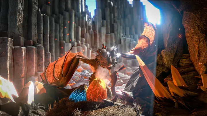 Fire Wyvern as seen in the trailer for Scorched Earth.