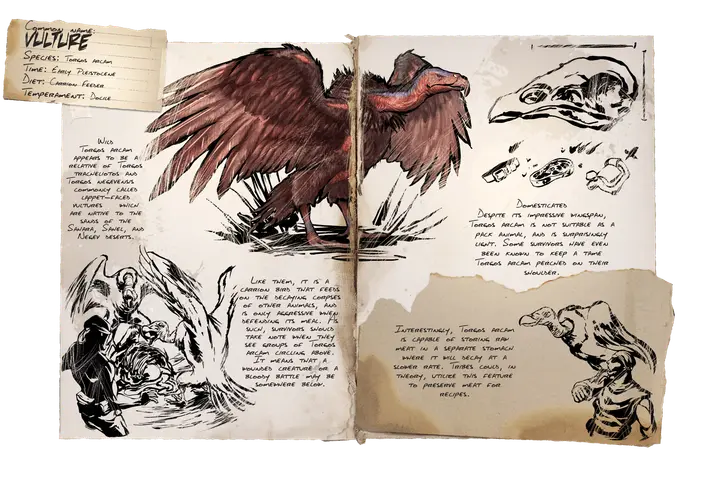 In-game dossier