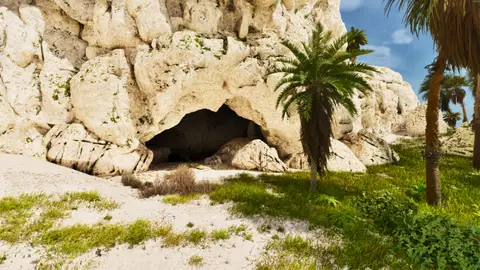 Pyranthos Cave 4, view 2