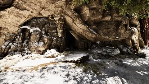 Snow Forests Cave 3