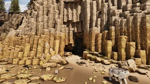 Tundra Lands Cave